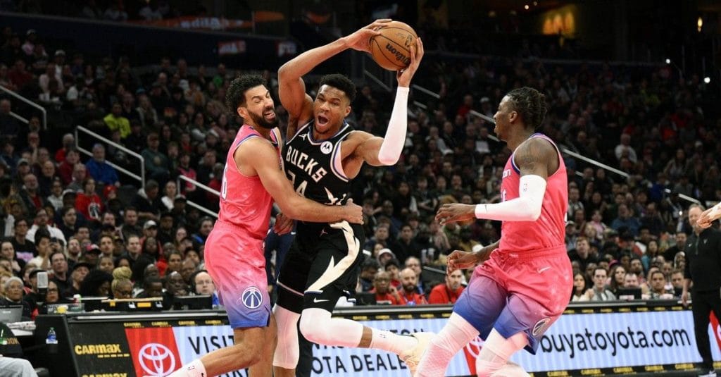 Γουίζαρντς -117: Απόδραση από την Ουάσινγκτον με triple-double του Γιάννη Αντετοκούνμπο