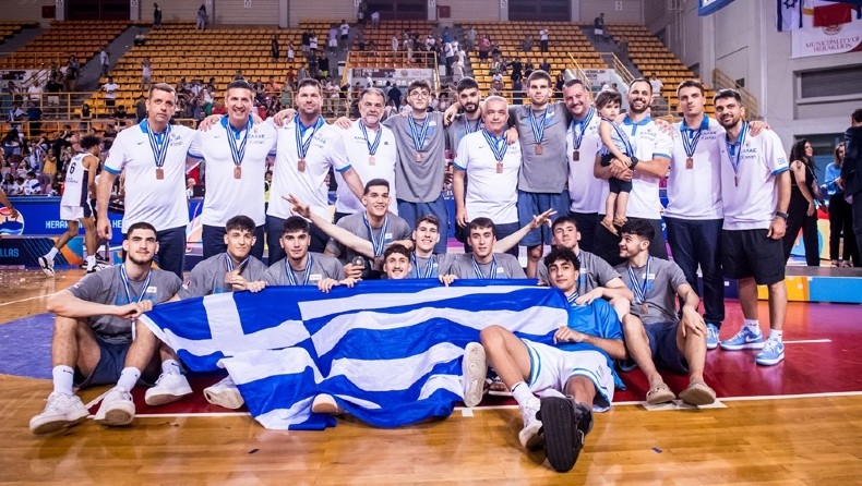 Eurobasket U20, Ελλάδα: Φόρεσε τα μετάλλιά της η Εθνική Νέων (pic)