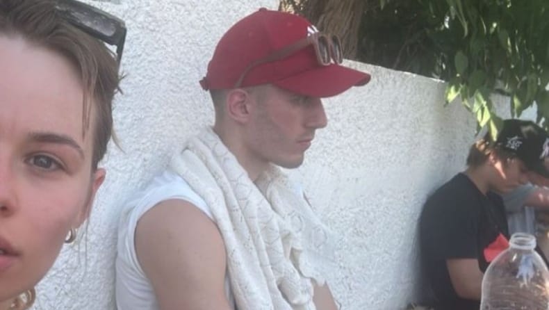 Περιπέτεια Πετρούσεφ με την σύντροφό του, βίωσαν τις πυρκαγιές στη Ρόδο