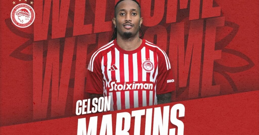 Ολυμπιακός μεταγραφές: Ανακοινώθηκε ο Ζέλσον Μαρτίνς