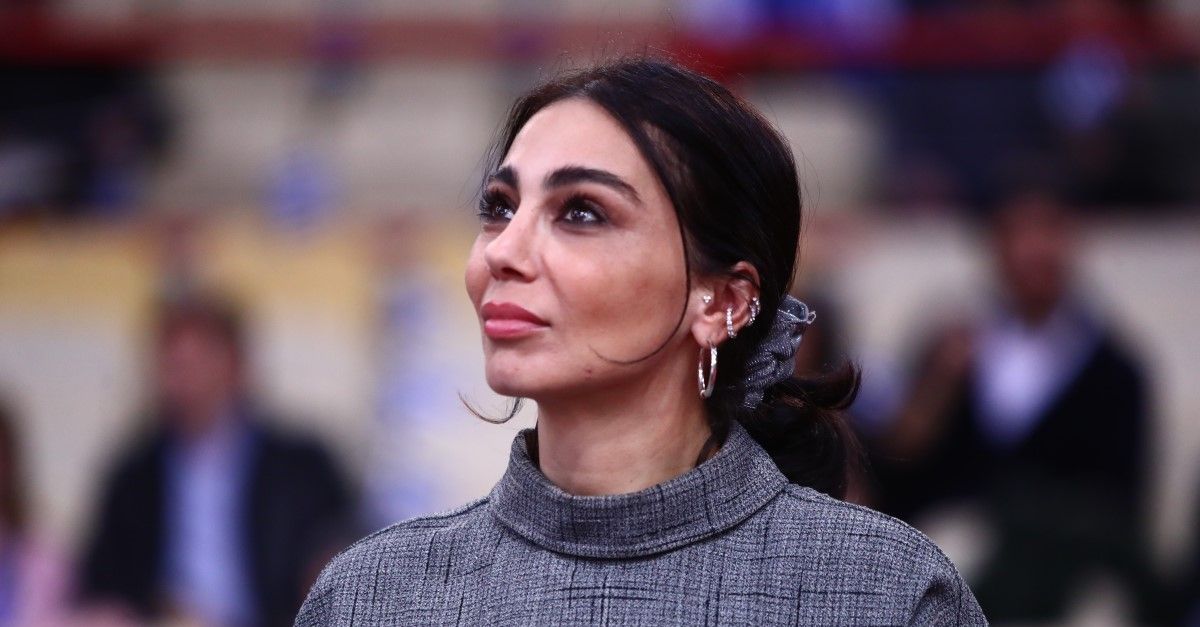 Εθνική Ελλάδας: Η Ολυμπία Χοψονίδου στο ΣΕΦ για το ντεμπούτο του Βασίλη Σπανούλη