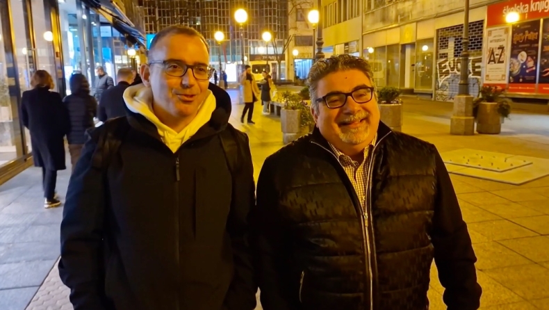 Βραδινή βόλτα στο Ζάγκρεμπ πριν το Ντιναμό