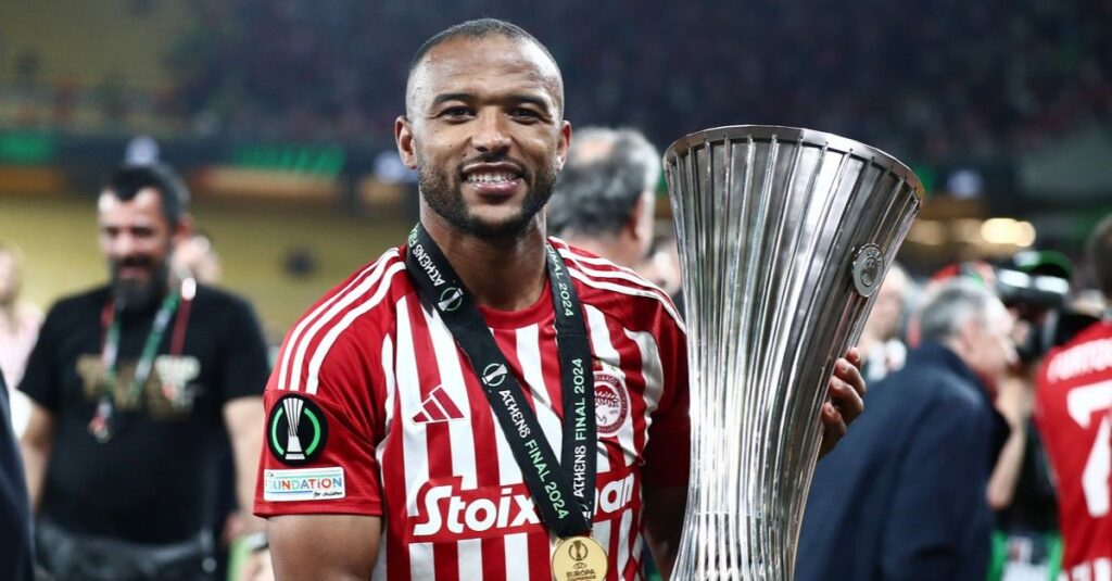 Ολυμπιακός: Ο Ελ Κααμπί με το “χρυσό” γκολ του τελικού έγινε ο δεύτερος σκόρερ του Ολυμπιακού στην Ευρώπη μέσα σε ένα χρόνο