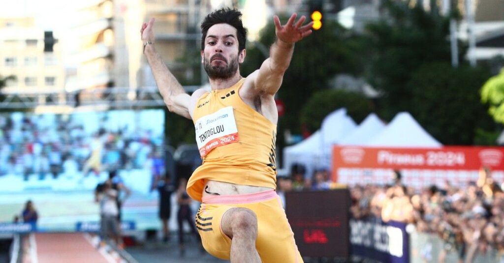 Τεντόγλου: Με άλμα στα 8.06 μέτρα βγήκε πρώτος στο Piraeus Street Long Jump