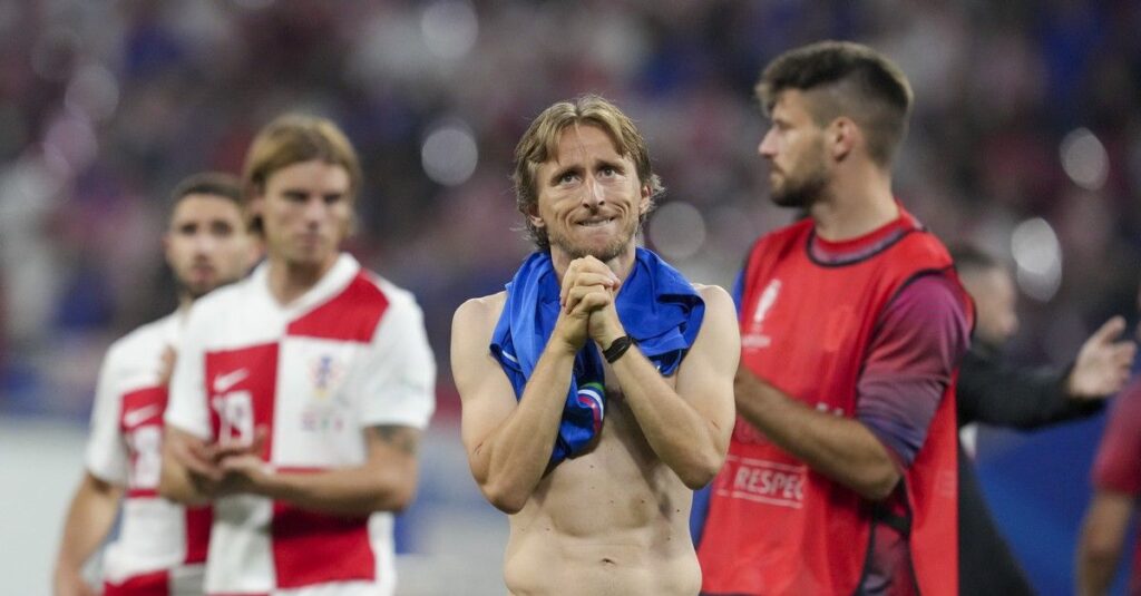 Euro 2024: Η απογοήτευση του Μόντριτς και των Κροατών στο φινάλε του ματς