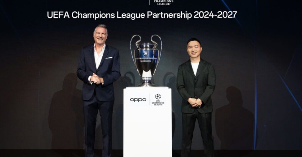 Η OPPO Ανανεώνει τη Συνεργασία της με την UEFA  για τις Επόμενες Τρεις Σεζόν