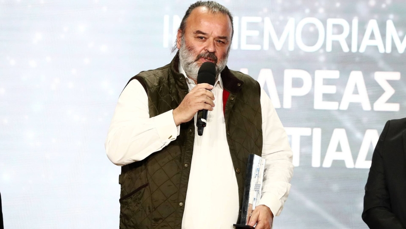 Gazzetta Awards 2024 by bwin, Ηλιόπουλος: «Σύμβολο ανεξίτηλο ο Σταματιάδης»