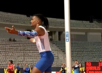 Βαλκανικό στίβου: «Κλείδωσε» το χρυσό με τη δεύτερη προσπάθεια στα 5.92μ. ο Καραλής