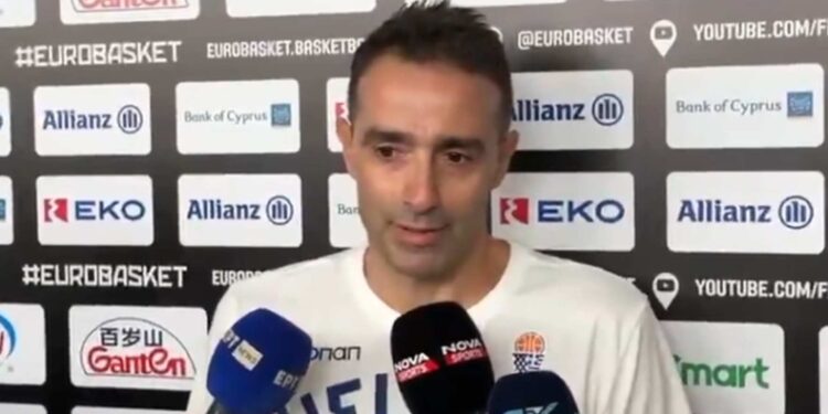 EuroBasket 2025, Χαραλαμπίδης: «Η καθημερινότητα του Σπανούλη είναι 24 ώρες μπάσκετ» (vid)