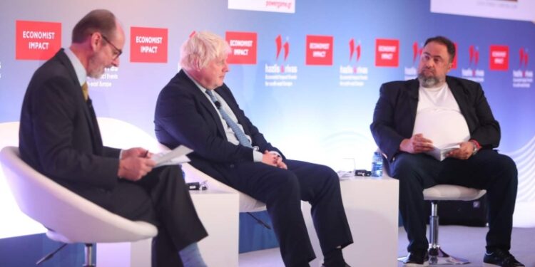 Διαφωνία Μπόρις Τζόνσον-Βαγγέλη Μαρινάκη για τον πόλεμο Ουκρανίας-Ρωσίας: «Κάνεις λάθος» (vid)