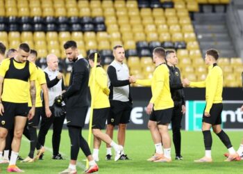 ΑΕΚ: Η προπόνηση στην OPAP Arena και η προετοιμασία ενόψει Σάμροκ Ρόβερς