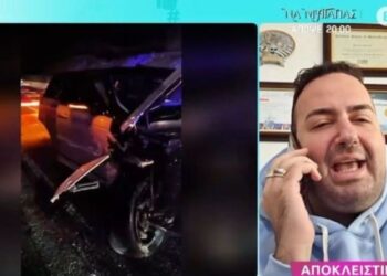 Μαυρίκιος Μαυρίκιου: Καταστράφηκε ολοσχερώς το αυτοκίνητό του: «Έφυγα στο αντίθετο ρεύμα»