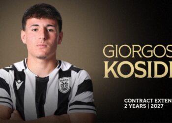 ΠΑΟΚ: «Έδεσε» με νέο συμβόλαιο τον Κοσίδη μέχρι το 2027
