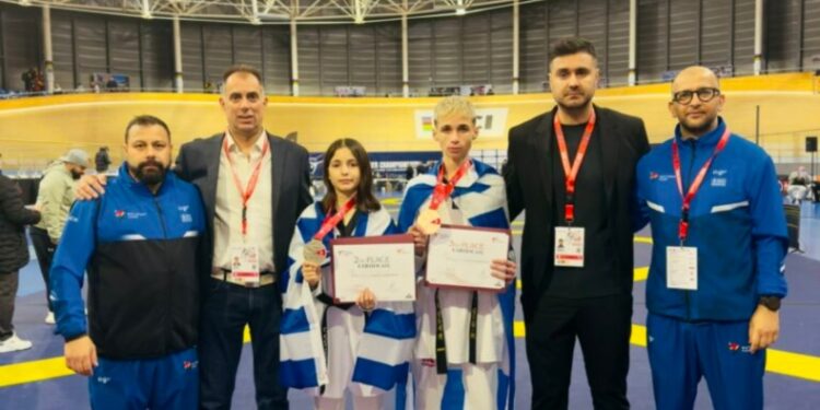 Μετάλλια για Καλογήρου και Αηδονίδη στο Ευρωπαϊκό πρωτάθλημα