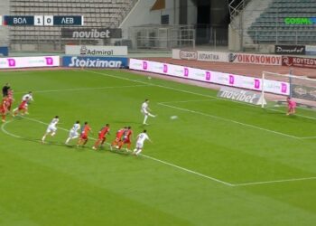 Βόλος – Λεβαδειακός: Ισοφαρίζουν οι Βοιωτοί με πέναλτι του Όζμπολτ (vid)