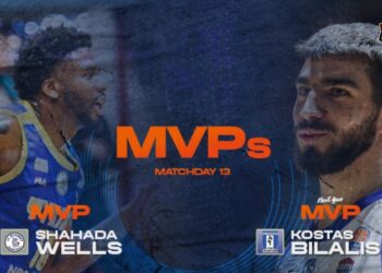 Elite League: MVP ο Γουέλς, Next Gen ο Μπιλάλης