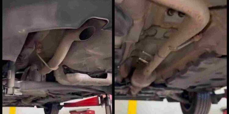 Πήγε το αυτοκίνητό του στον μηχανικό και εκείνος του έδειξε τι ανακάλυψε κάτω από τη μηχανή (vid)