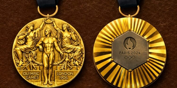 Ολυμπιακά μετάλλια: Από τα ολόχρυσα του 1908 στο… 1% χρυσό του Παρισιού το 2024