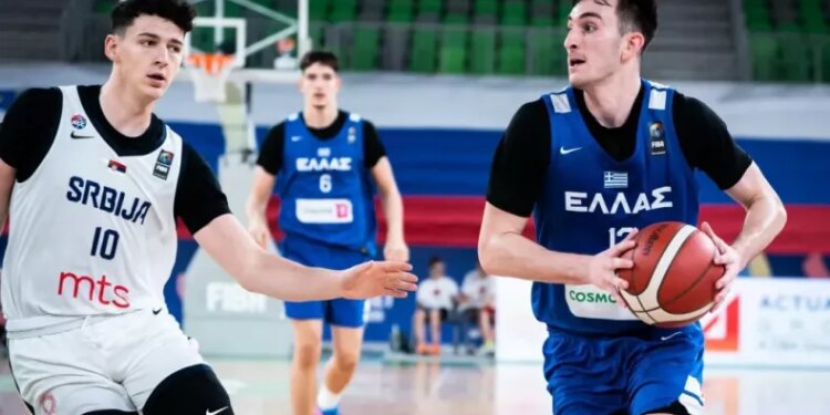 Σερβία-Ελλάδα 92-66: Ήττα και εκτός τετράδας η Νέων Ανδρών